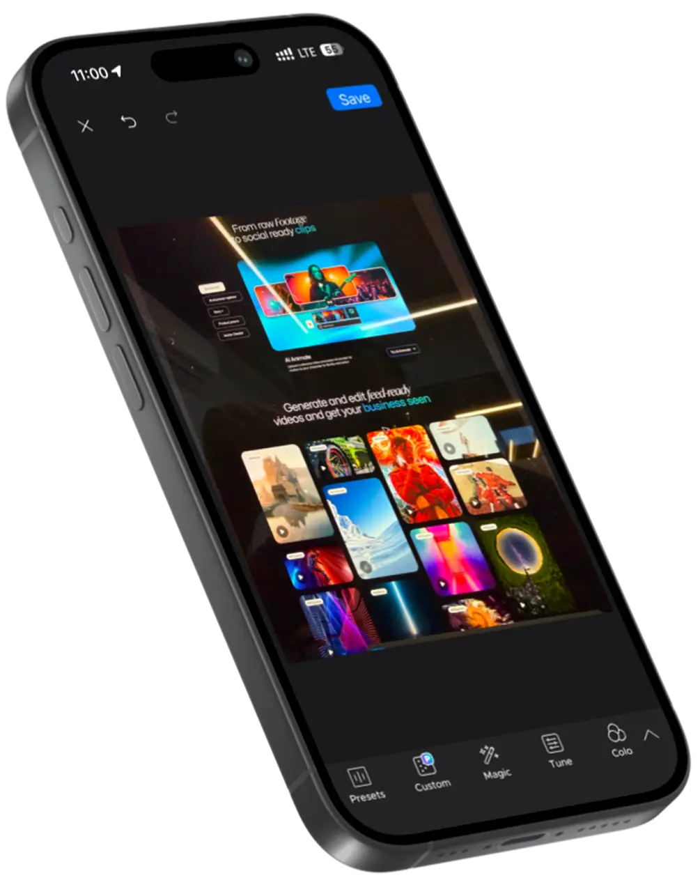 Image Editor on iPhone