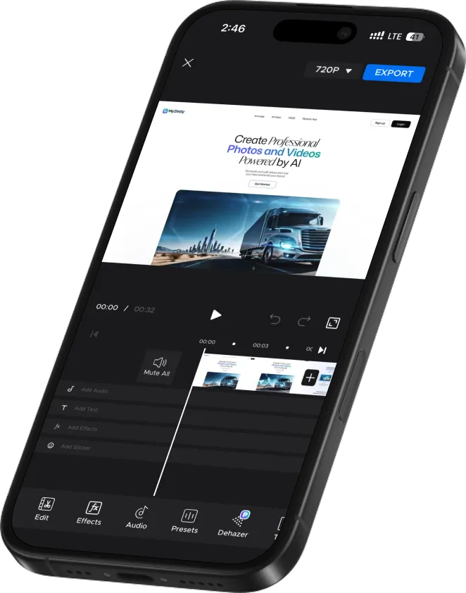Video Editor on iPhone